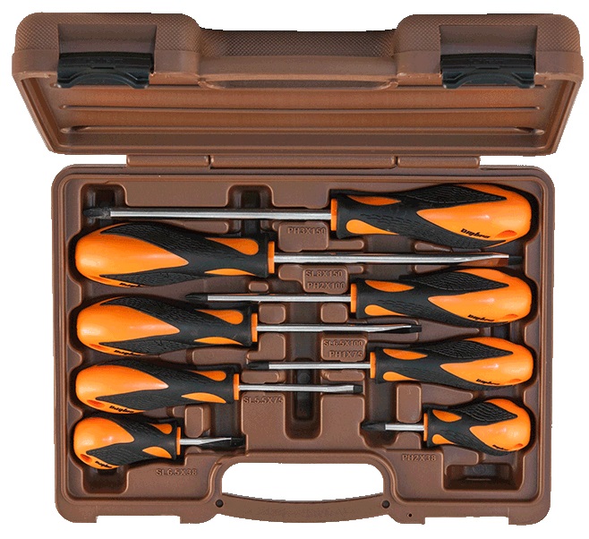 Фото Набор отверток стержневых BASIC, 8 предметов, Ombra