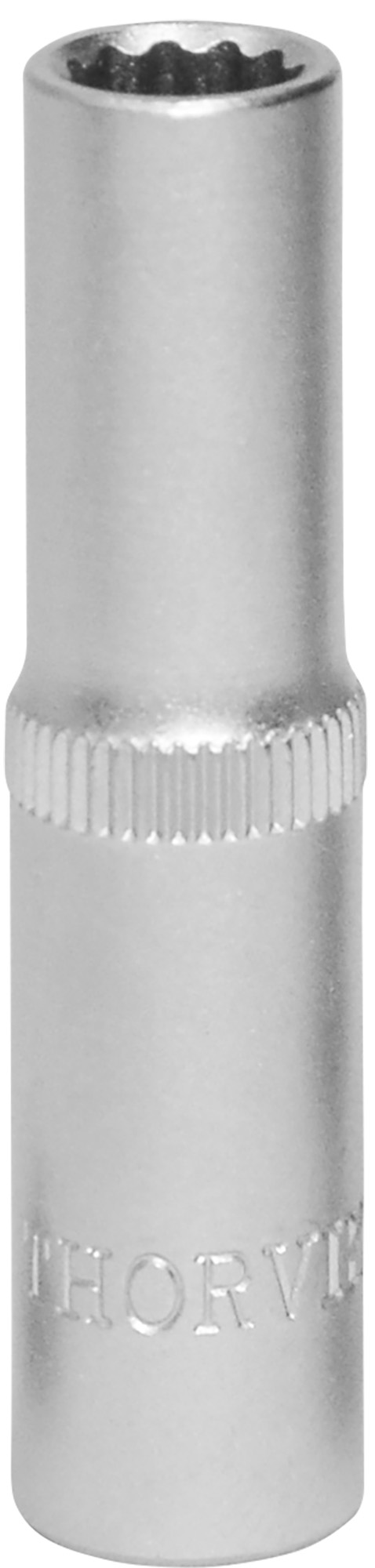 Фото Головка торцевая 12-гранная глубокая 3/8" DR, 10 мм, THORVIK
