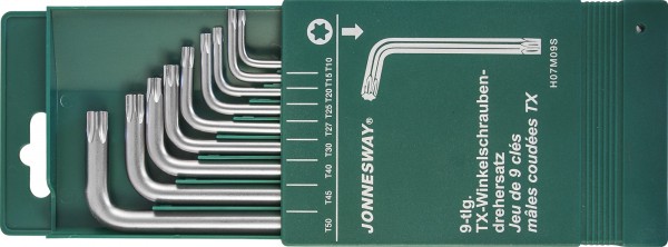 Фото Комплект угловых ключей "TORX", Jonnesway