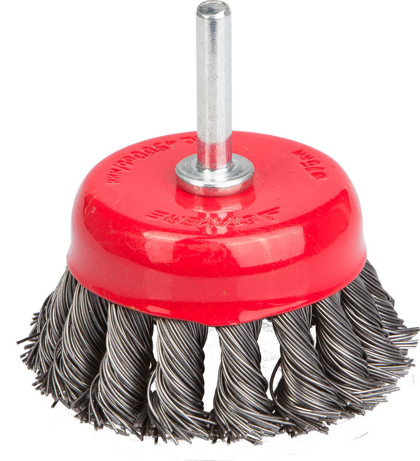 Фото Щетка чашечная для дрели STAYER 75 мм, 35118-075_z01