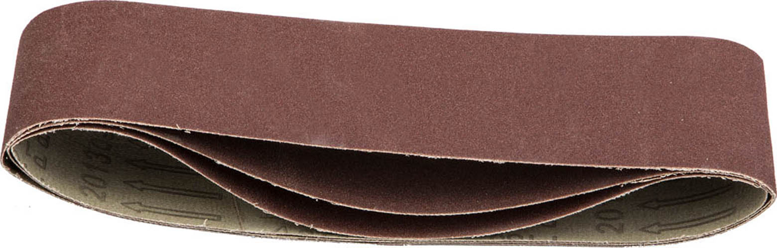 Лента шлифовальная универсальная бесконечная для ЛШМ STAYER 35442-120 Master P120, 75х533 мм, 3 шт., на тканевой основе