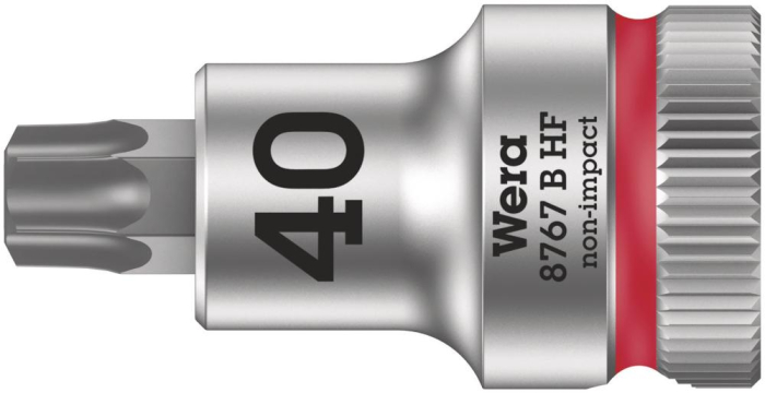 Фото 8767 B HF TORX Zyklop Головка торцевая с битой вставкой, 3/8, с фиксацией, TX 40 x 35 мм