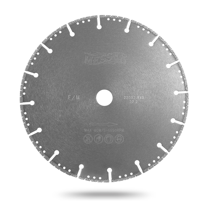 Алмазный диск для резки металла F/M D 352 мм. Messer