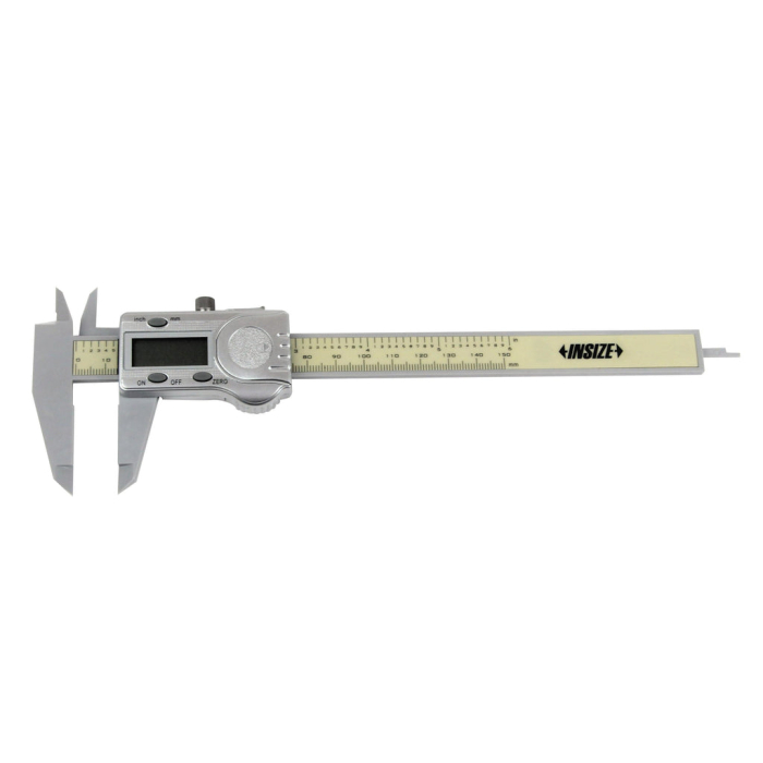 Штангенциркуль Шцц - 150 (0.01мм/0.0005") пластиковый, INSIZE