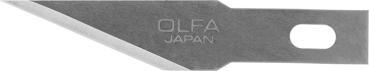 Фото OLFA 5 шт., 6 мм, Лезвия перовые для ножа АК-4 OL-KB4-S/5