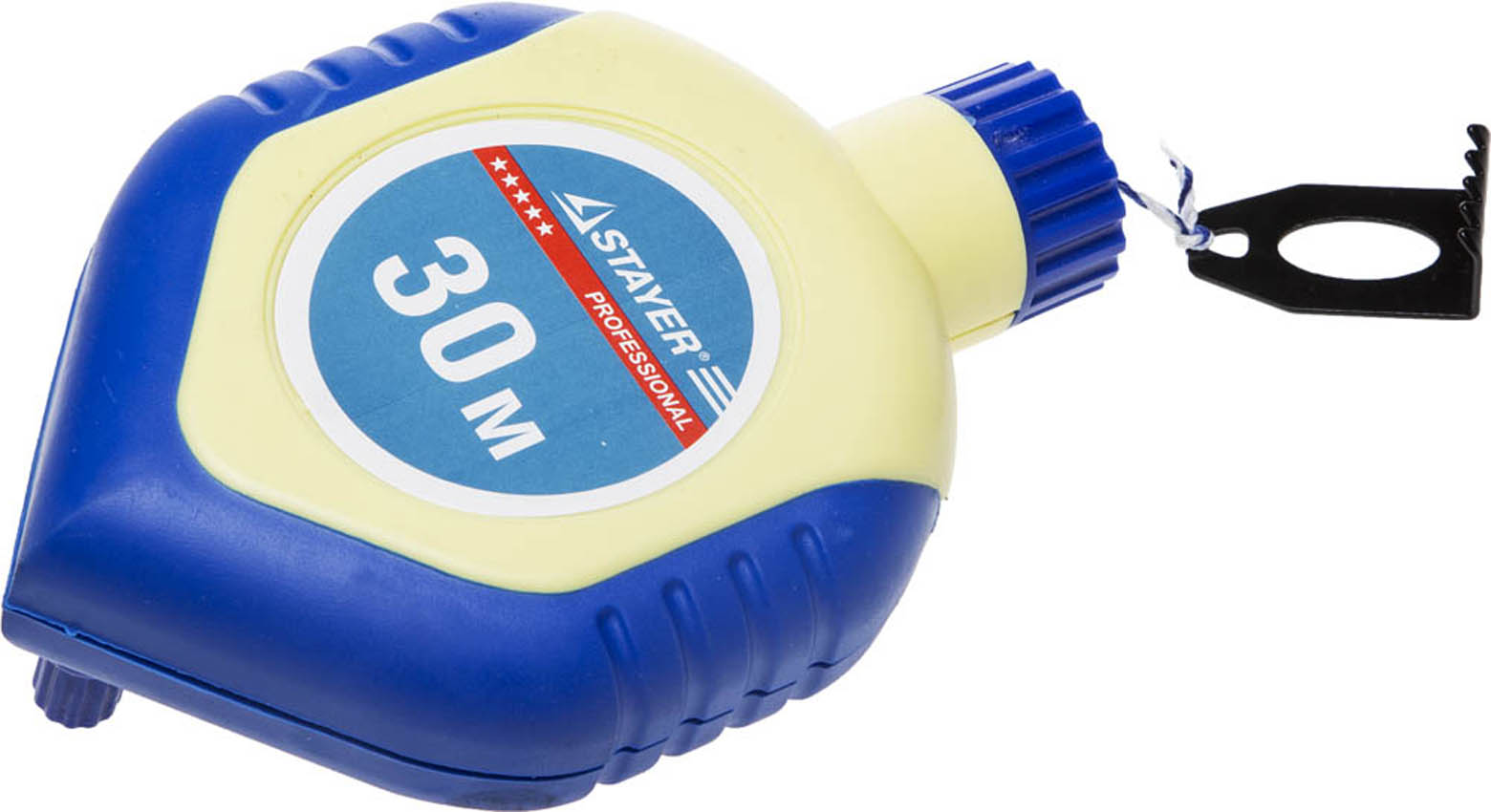 Шнур-отвес разметочный STAYER 30 м, двухкомпонентный корпус, 2-06381