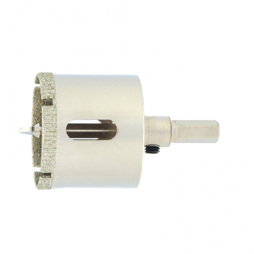 Фото Сверло по керамической плитке и стеклу, 35 х 55 мм, шестигранный хвостовик Сибртех