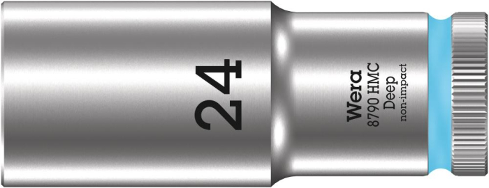 Фото 8790 HMC Deep Головка торцевая 6-гранная, 1/2, глубокая, 24 x 83 мм