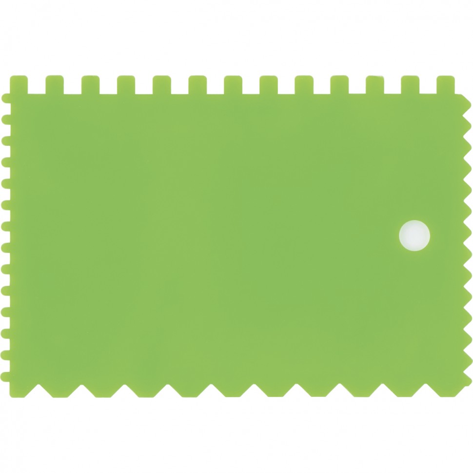 Фото Шпатель для клея, пластмассовый, 90 х 130 мм, зубчатый Сибртех