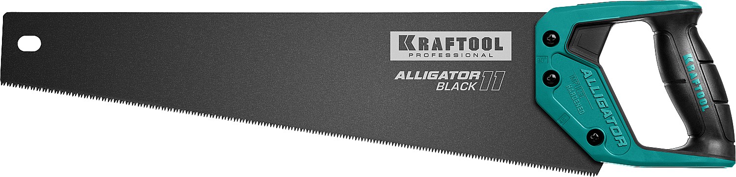 Ножовка для точного реза Alligator Black 11 15205-45KRAFTOOL 11 TPI, 450 мм