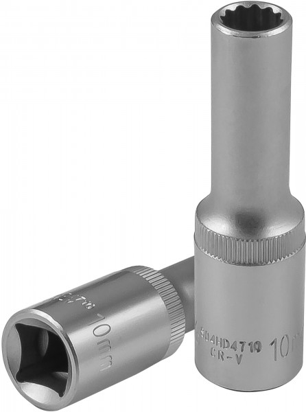 Фото Головка торцевая глубокая 12-гранная 1/2"DR, 10 мм, Jonnesway