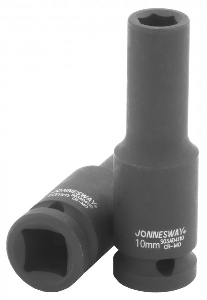 Фото Головка торцевая ударная глубокая 1/2"DR, 10 мм, Jonnesway