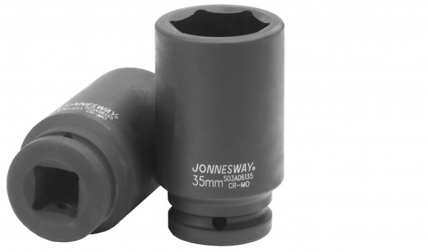Фото Головка торцевая ударная глубокая 3/4"DR, 35 мм, Jonnesway