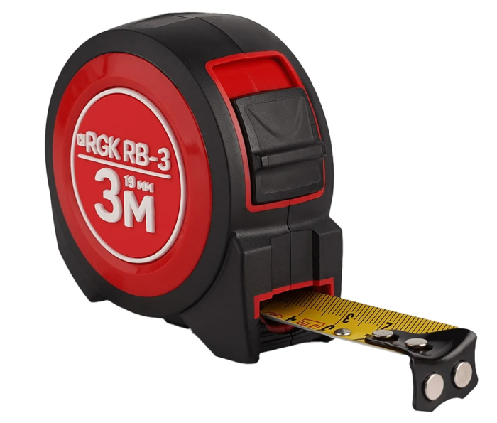 Фото Измерительная рулетка 3м 19мм RGK RB-3