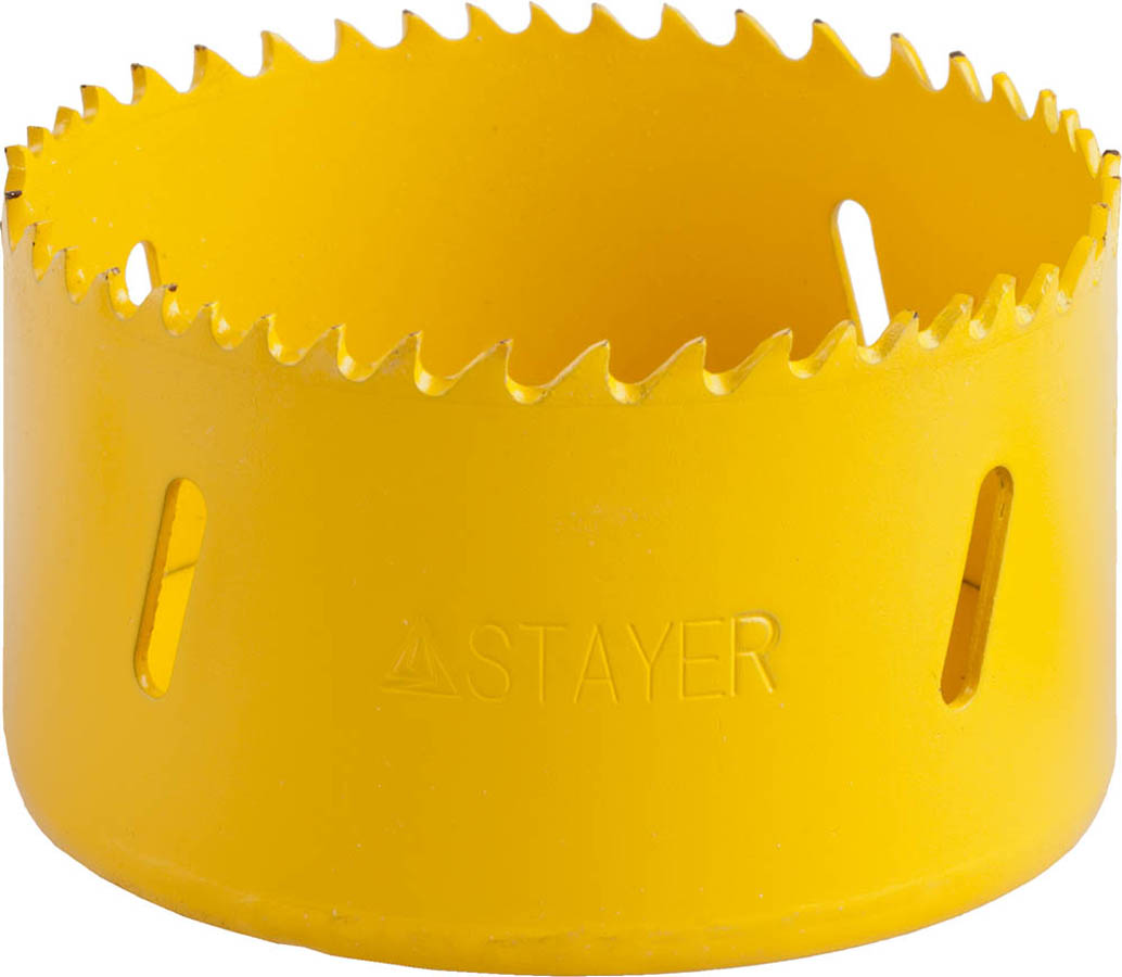 Кольцевая биметаллическая универсальная STAYER d 76 мм, 29547-076