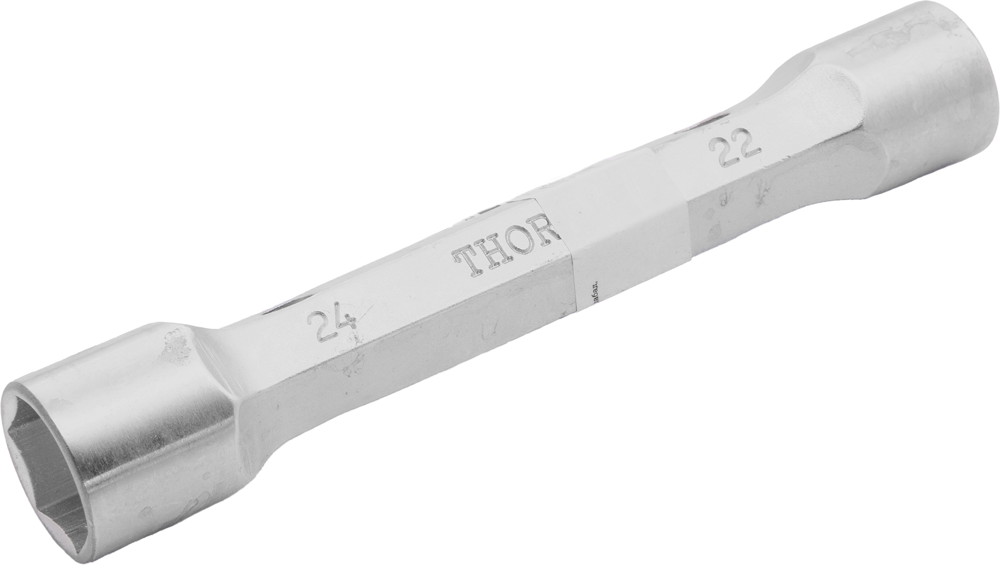 Ключ трубчатый усиленный, 22x24 мм, THORVIK