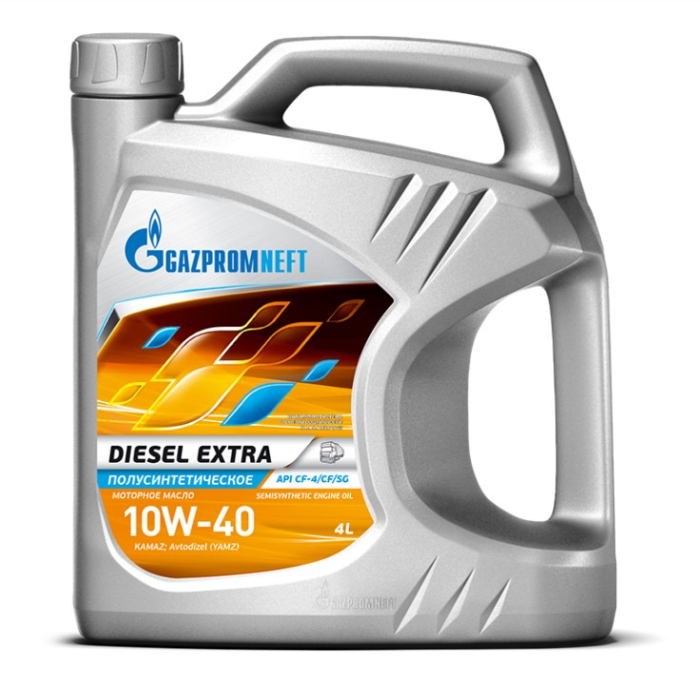Фото Моторное масло GPN Diesel Extra 10W-40, 4л