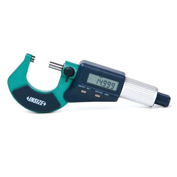 Микрометр МКЦ - 150 диап 125-150мм/5-6” дел 0.001мм/0.00005” фрикционный барабан, INSIZE