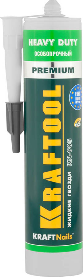 Фото Монтажный клей KRAFTOOL 41348_z01310 мл, особопрочный, белый