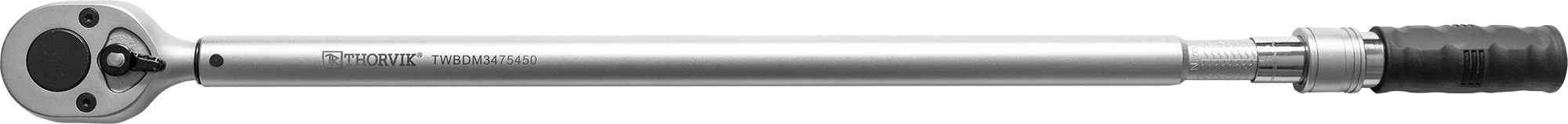 Ключ динамометрический двусторонний 3/4"DR, 75-450 Нм, THORVIK