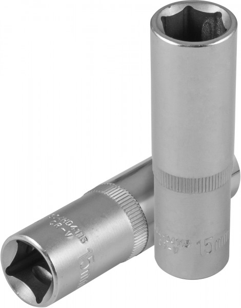 Фото Головка торцевая глубокая 1/2"DR, 15 мм, Jonnesway