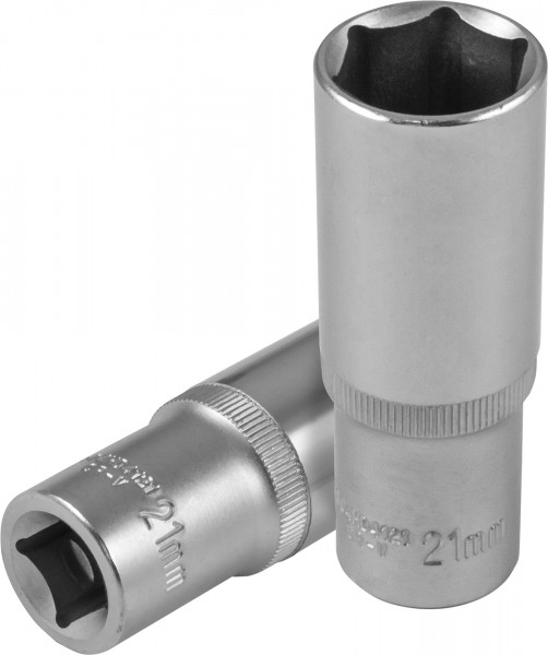 Фото Головка торцевая глубокая 1/2"DR, 21 мм, Jonnesway