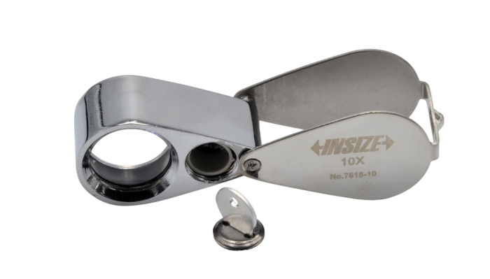 Лупа откидная карманная, INSIZE