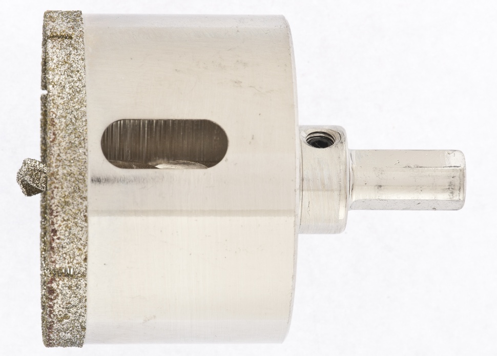 Фото Сверло алмазное по керамограниту, 55 х 67 мм, трехгранный хвостовик Matrix