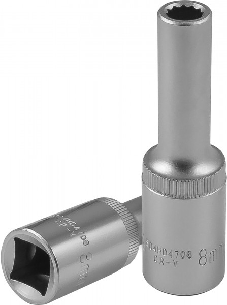 Фото Головка торцевая глубокая 12-гранная 1/2"DR, 8 мм, Jonnesway
