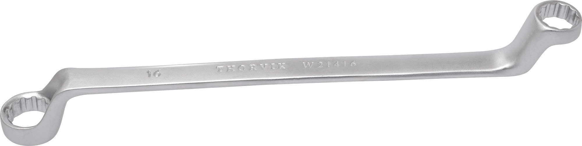 Ключ гаечный накидной изогнутый серии ARC, 14х16 мм, THORVIK