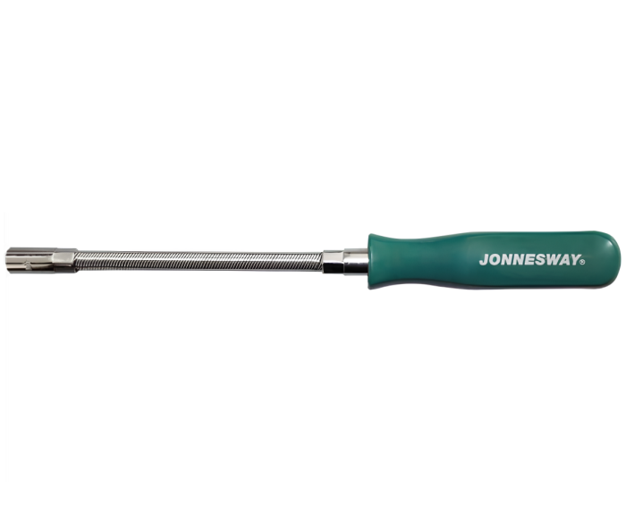 Фото Отверточная рукоятка с гибким валом и торцевой головкой 7 мм., Jonnesway
