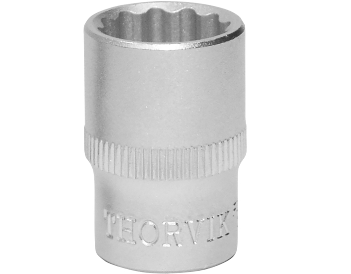 Фото Головка торцевая 12-гранная 1/4"DR, 9 мм, THORVIK