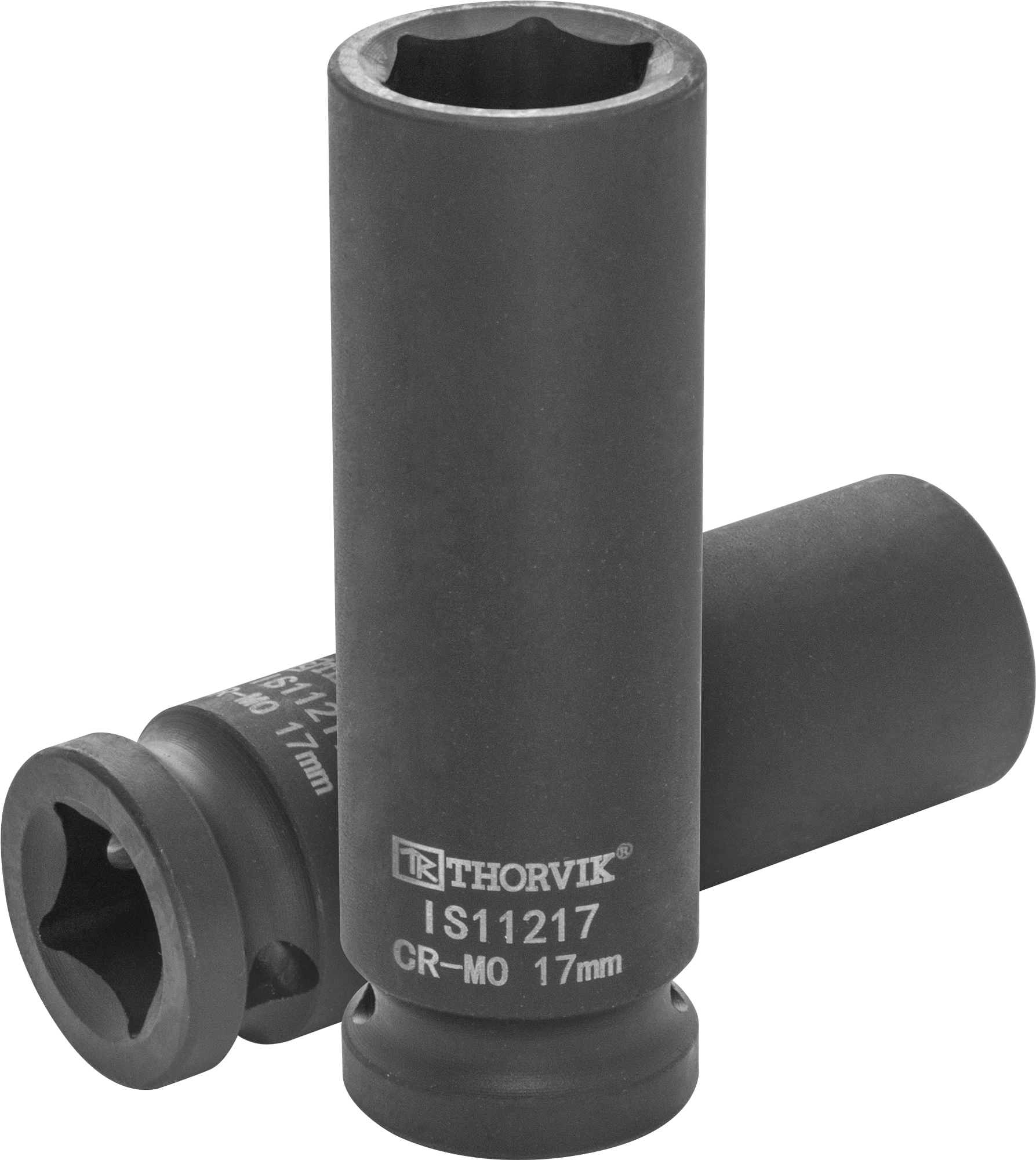 Головка торцевая ударная глубокая 1/2"DR, 17 мм, THORVIK