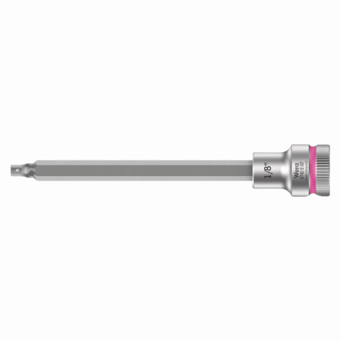 Фото 8740 B Hex-Plus HF Zyklop Головка торцевая с битой вставкой с внешним шестигранником, 3/8, с фиксацией, 1/8" x 107 мм