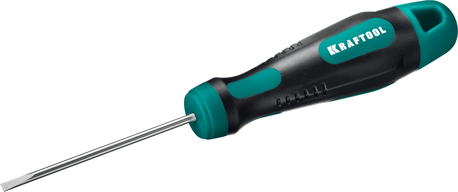 Фото Отвертка SL2.5х60 мм, слесарная, Kraftool
