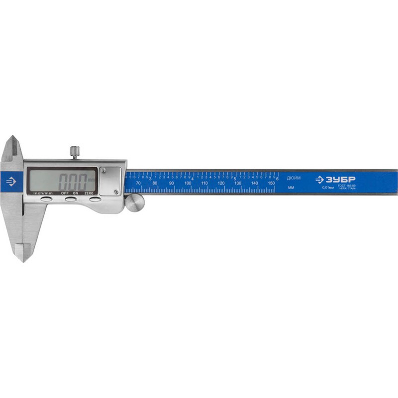 Фото Штангенциркули электронные, серия «ЭКСПЕРТ» Зубр 34463-150