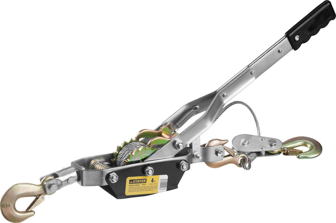 Фото Лебедка ручная рычажная STAYER MAXPull 4310-4 4 т, 3 м, 