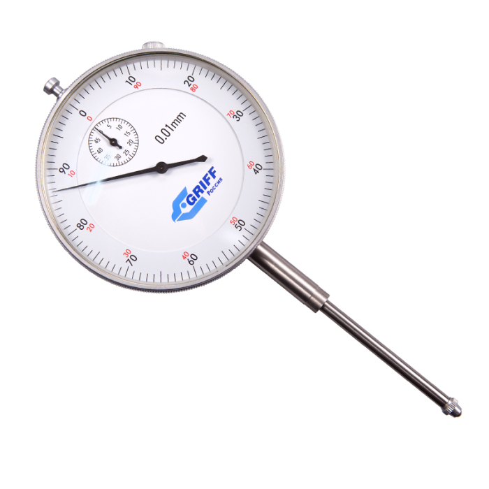 Фото Индикатор ИЧ-50 0-50 0,01 с ушком кл.1 Guilin Measuring GRIFF