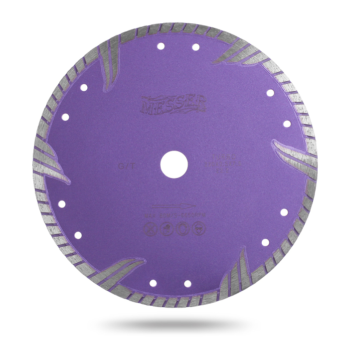 Фото Алмазный турбо диск G/T (коготь тигра) D 230 мм. Messer