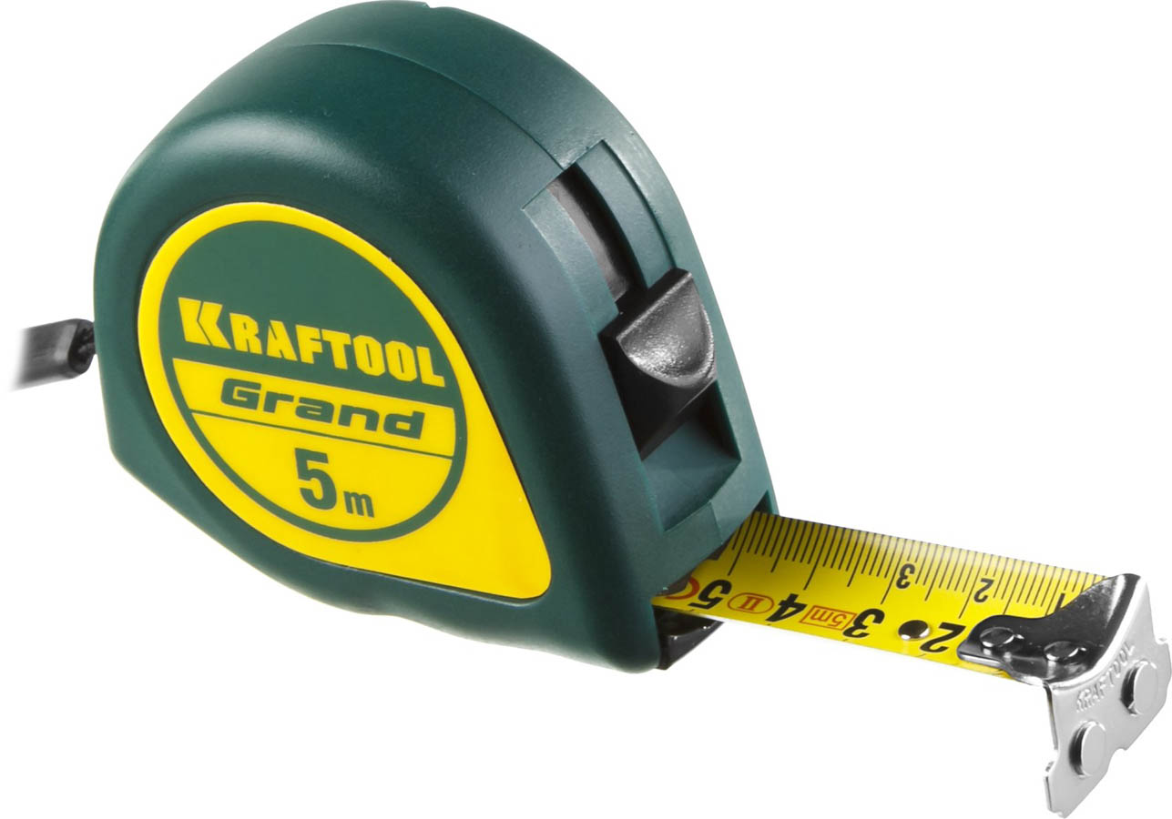 Рулетка KRAFTOOL GRAND 34022-05-25 5 м х 25 мм