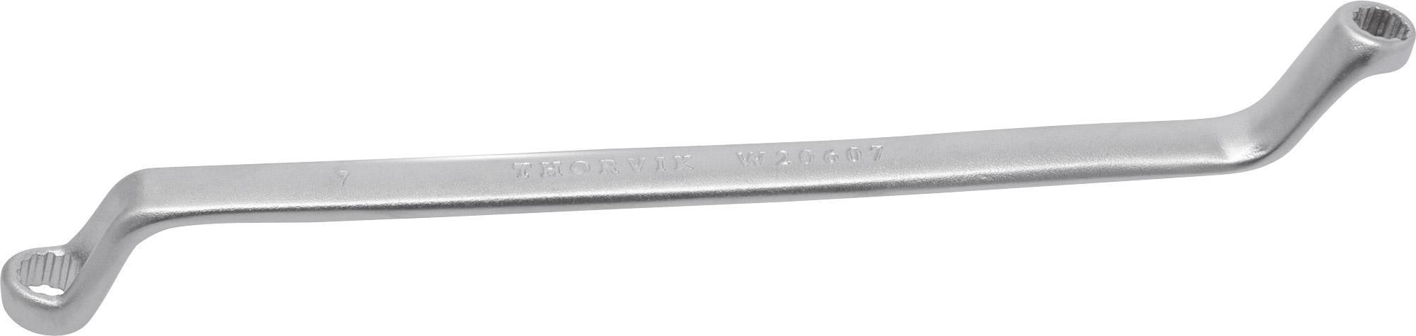 Ключ гаечный накидной изогнутый серии ARC, 6x7 мм, THORVIK