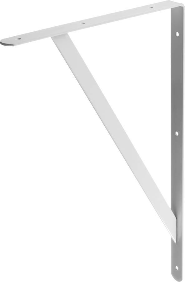 Уголок-кронштейн, усиленный STAYER 37424-1 500х330х30х4 мм, белый