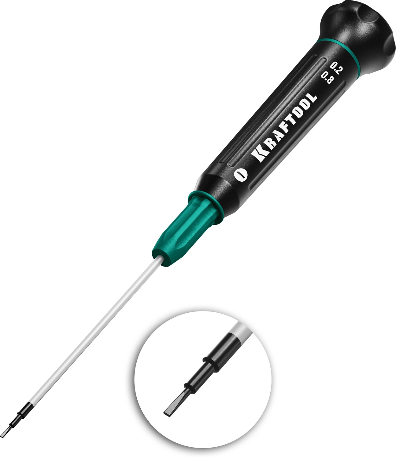 Отвертка SL 0.8 для точных работ Precision, Kraftool