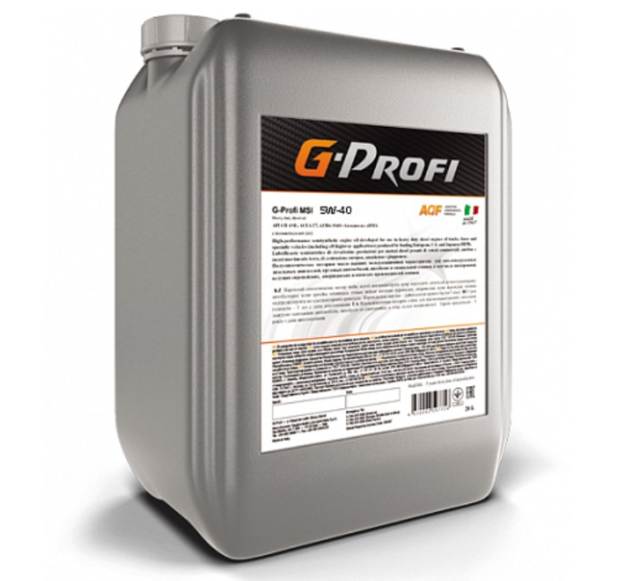 Фото Моторное масло G-Profi MSI 5W-40, 20л