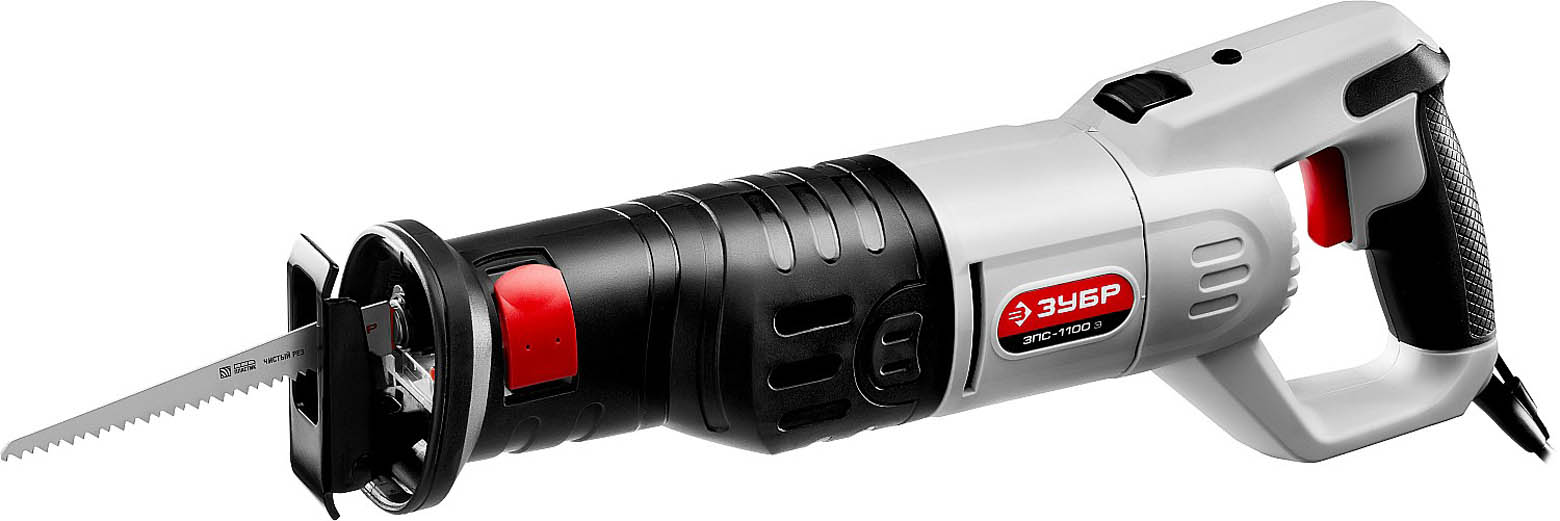 Фото Пила сабельная (электроножовка) ЗУБР 1100 Вт, 800-2700 ход/мин, ЗПС-1100 Э Мастер