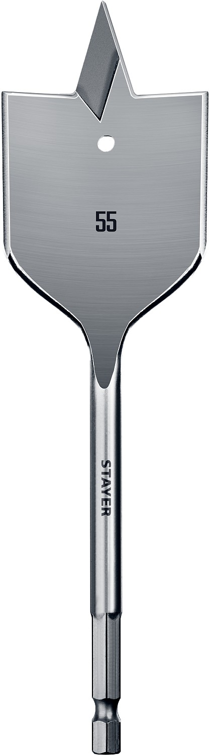 Сверло по дереву перовое 2950-55_z01 Master STAYER d=55 мм