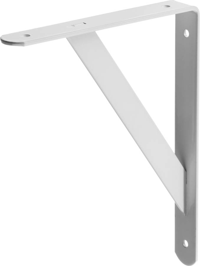 Уголок-кронштейн, усиленный STAYER 37421-1 250х200х30х4 мм, белый