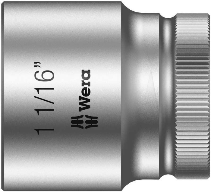 Фото 8790 HMC Zyklop Головка торцевая 6-гранная, 1/2, 1 1/16" x 40 мм