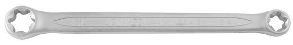 Фото Ключ гаечный накидной, внешний TORX®, E14хE18, Jonnesway