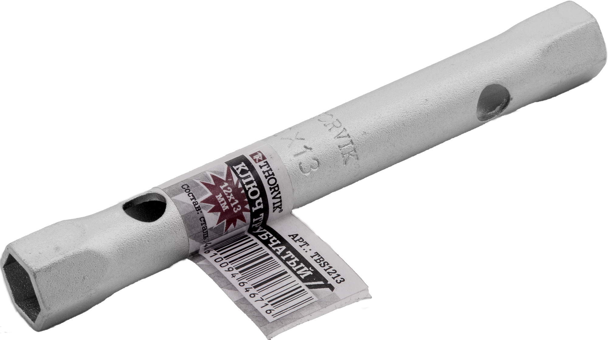 Фото Ключ трубчатый, 12x13 мм, THORVIK